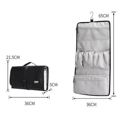Large Capacity Hair Dryer Case – Dustproof Travel Storage Bag Organizer for Dyson Pre-Styling Dryer & Curling Barrels Pouch