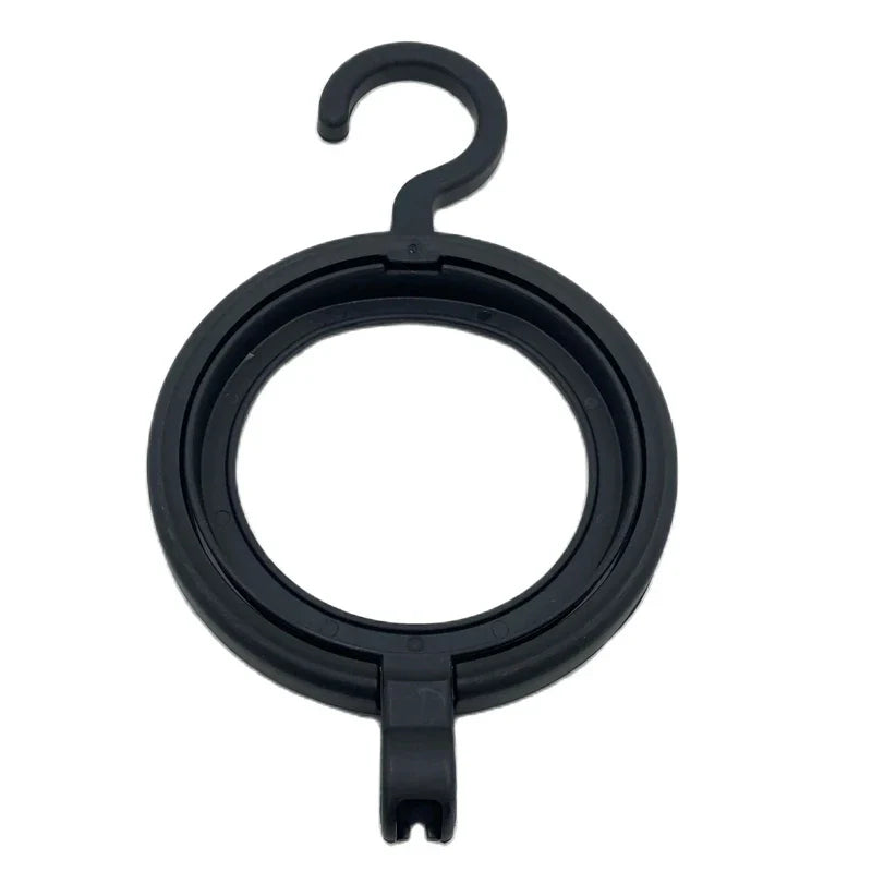 4-Pack Portable Wig Display Stand | Plastic Wig Hanger & Drying Rack for Multiple Wigs