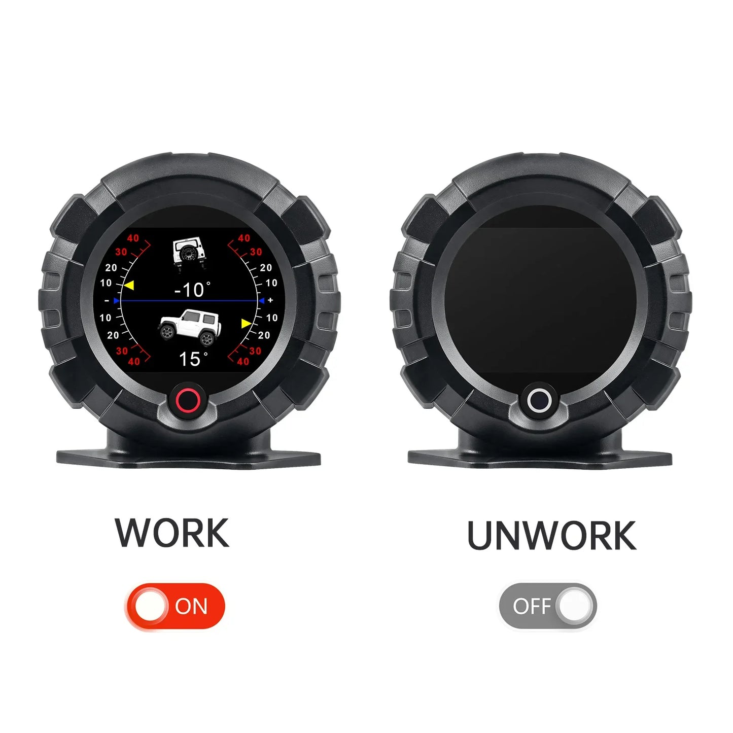 X95 Car GPS Digital Head-Up Display – Inclinometer Speedometer with Slope, Pitch, Altitude & Latitude Meter