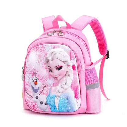 Disney Frozen Elsa Kindergarten Schoolbag - Cartoon Shoulder Bag & Backpack for Boys and Girls, Baby Children Handbag
