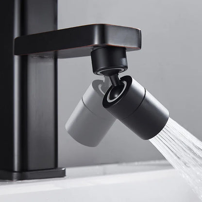 New 2-Mode Kitchen Faucet Spray Head – Adjustable 360° Rotary Splashback Nozzle & Aerator Filter