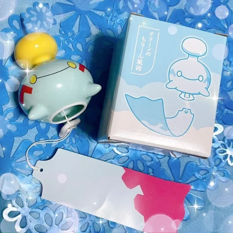 Anime Pokémon Chimecho Figure – Ceramic Wind Bell Pendant, Cute Home & Bedroom Decoration, Children’s Christmas & Birthday Gift