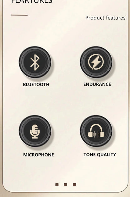 BOSEmini V901 Wireless Bluetooth Headset – Sports Gaming Headphones with Mic, Noise Cancelling Earbuds