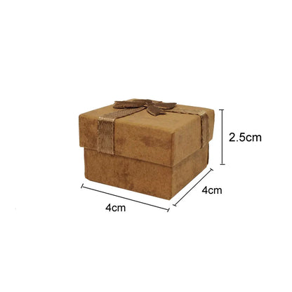 12/24/36pcs Ring & Earring Storage Boxes — High-Quality Paper Jewelry Gift Packaging Container Display