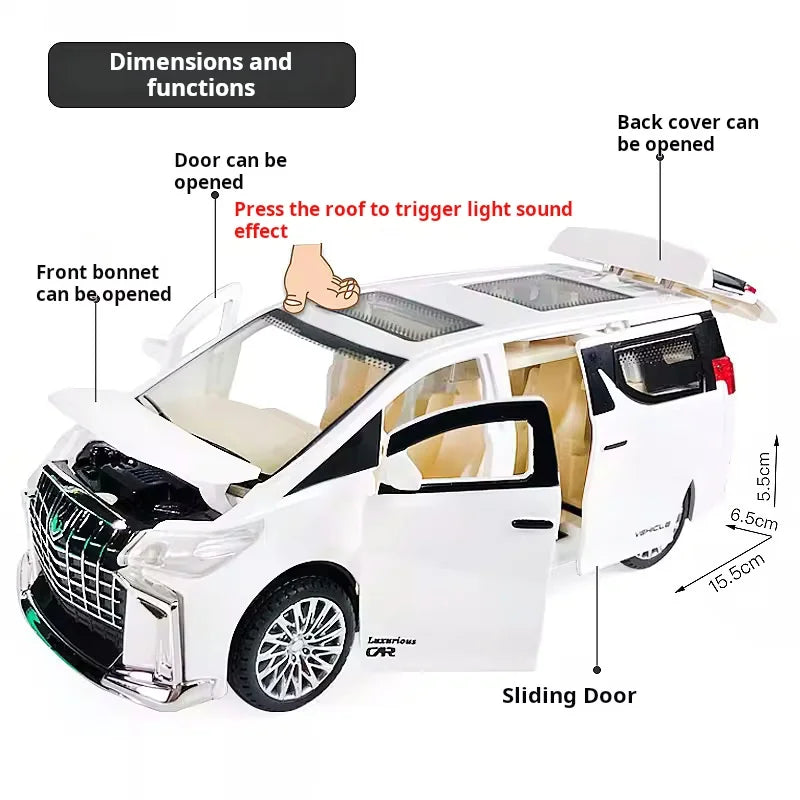 Children’s Inertia Pull-Back Car Toy – Light & Sound Simulation Commercial Model, Perfect Holiday Gift for Boys