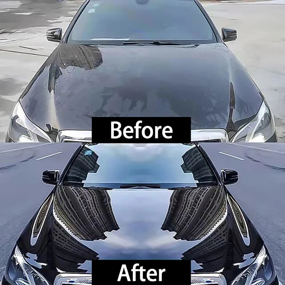 Car Nano Ceramic Coating Kit – Professional High Gloss Paint Protection & Scratch Repair Auto Detailing Solution
