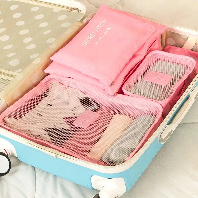 Hanging Travel Toiletry Bag | Organizer Kit for Men & Women with Cosmetics & Makeup Storage
