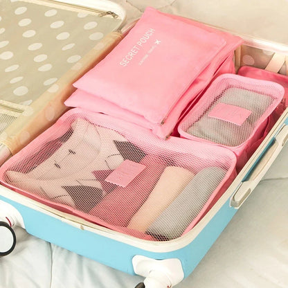 Hanging Travel Toiletry Bag | Organizer Kit for Men & Women with Cosmetics & Makeup Storage