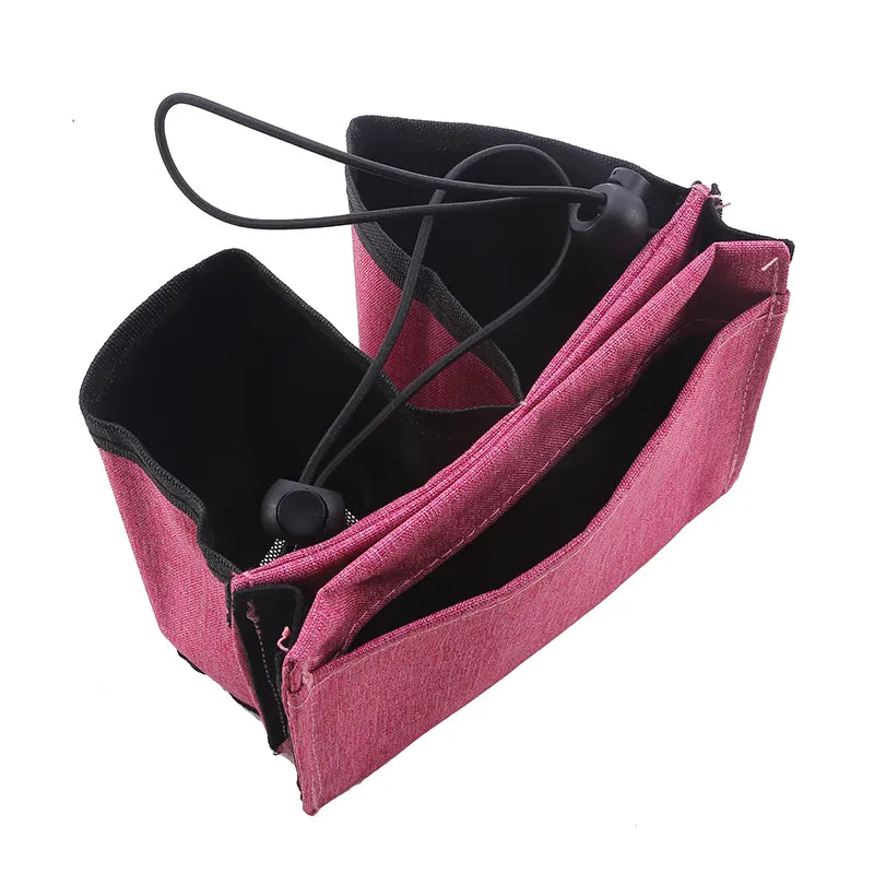 Durable Luggage Travel Cup Holder - Hands-Free Drink Bag - Universal Fit for All Suitcase Handles - New Storage Accessory for Travelers