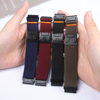 22mm QuickFit Nylon Strap for Garmin Fenix 8 7 6 5 Series, Venu 3, Tactix 7 – Parachute Style Replacement Watch Band 47mm