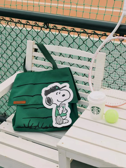 New Snoopy Tote Bag | Large Capacity Casual Shoulder Bag for Girls, Travel & Everyday Use