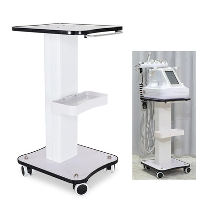 40Kg Salon Rolling Trolley Cart – Spa & Beauty Storage Organizer with Machine Stand, Heavy-Duty Spa Cart