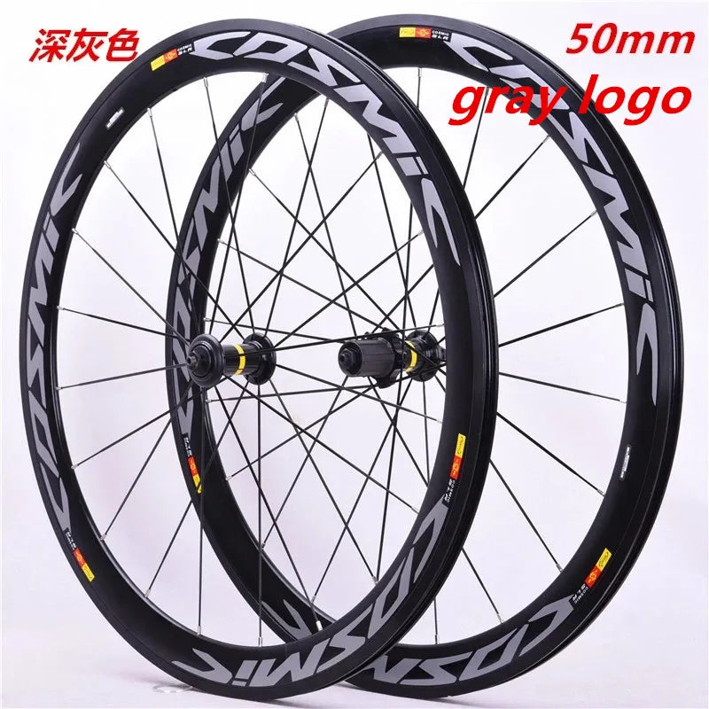 700C Road Bike Wheelset - 30/40/50mm Aero Disc Brake Wheels Compatible with Shimano Campagnolo SRAM