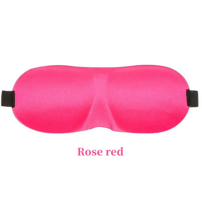 3D Sleeping Eye Mask – Soft Padded Travel Blindfold for Rest, Relaxation & Eye Comfort