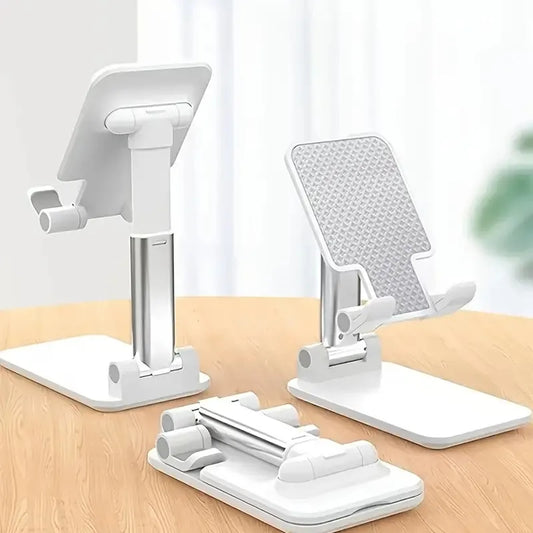 Adjustable Desktop Phone Holder Stand: Universal Desk Tablet Holder for iPhone, iPad, Xiaomi - Convenient Table Cell Phone Stand