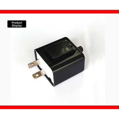 12V Adjustable LED Turn Signal Flasher Relay - Universal Motorcycle Indicator Flash Controller