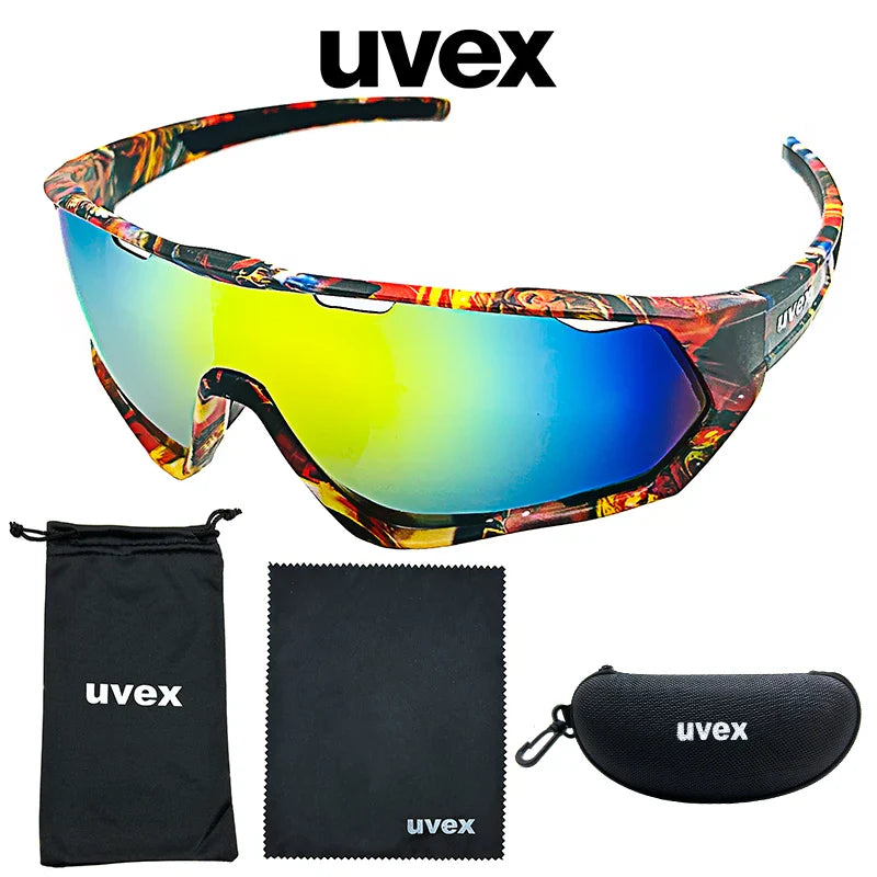 Cycling Sunglasses for Men & Women – UV400 Sports Glasses for MTB & Road Bikes