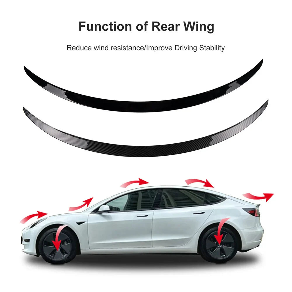 Newest Model 3 Highland 2025 Rear Spoiler – High-Performance Wing for Tesla Model Y (2017-2024) Car Accessories