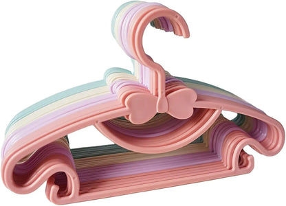 10Pcs Baby Hangers - Non-Slip Kids Clothes Hangers for Infants, Pants Organizer for Boys and Newborns