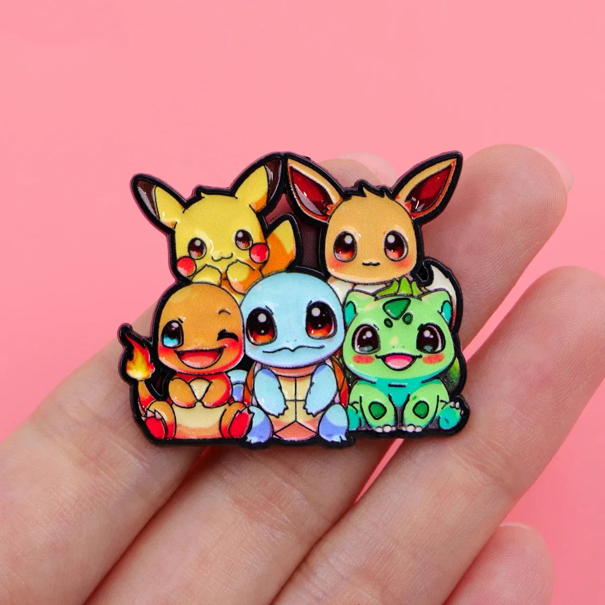 Cute Cartoon Animal Enamel Pins - Anime Figure Brooches for Backpacks, Clothing & Gifts