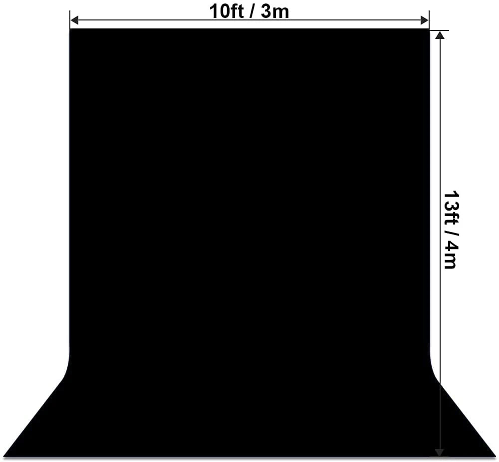 2x3M Photography Backdrop – Photo Booth & Video Background Screen Curtain for Photoshoots & Parties