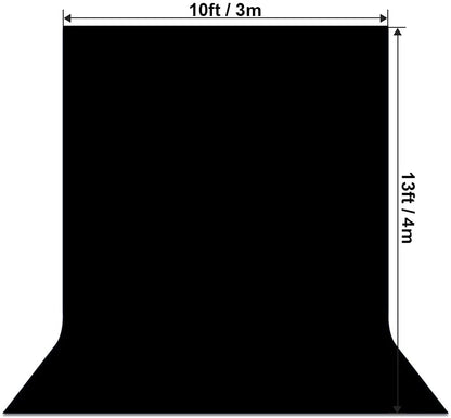2x3M Photography Backdrop – Photo Booth & Video Background Screen Curtain for Photoshoots & Parties