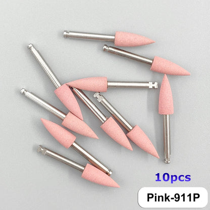 WELLCK Dental Silicone Grinding Heads – 12/10pcs Teeth Polisher for Low-Speed Dental Tools & Lab Use