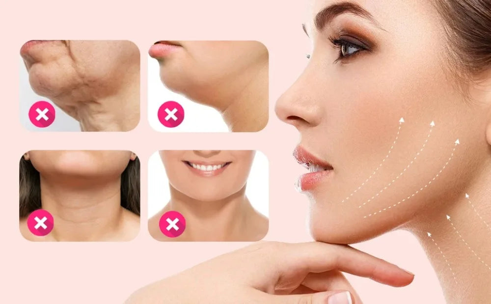 Women’s V-Line Face Slimming Band – Chin & Cheek Lift Face Lifting Bandage for Facial Massage & Skin Care