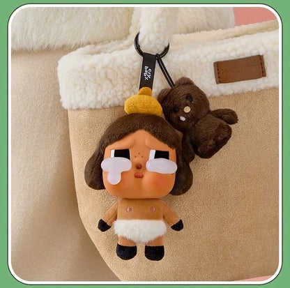 Crybaby Blind Box Vinyl Doll — Crying Again Series Keychain, Animal Pendant Mystery Gift