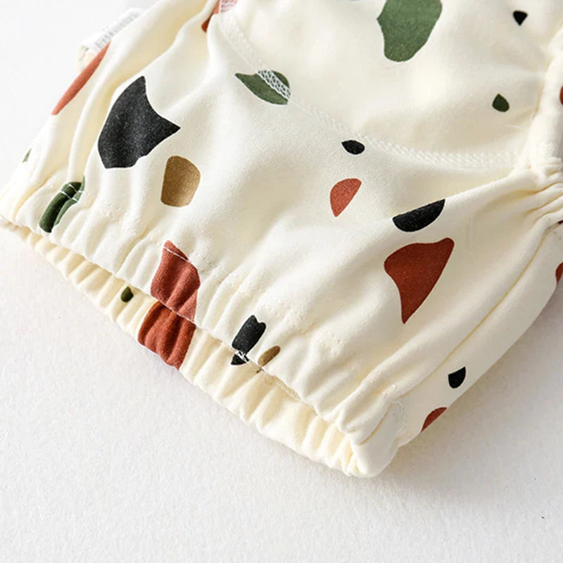 Baby Training Pants – Washable Cotton Diaper Underwear with Cute Patterns, Breathable Summer Learning Trousers