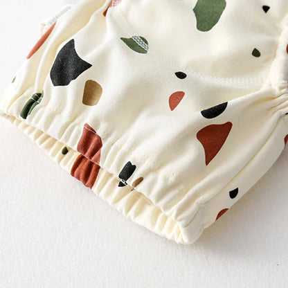 Baby Training Pants – Washable Cotton Diaper Underwear with Cute Patterns, Breathable Summer Learning Trousers