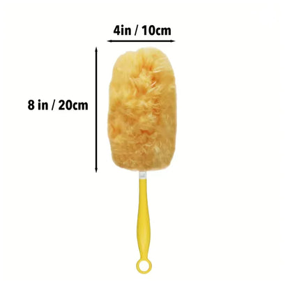 Double-Sided 360° Electrostatic Duster – Disposable Feather Cleaner for Dust, Spider Webs, Roofs & Desktops