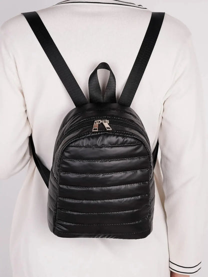 Mini Fashionable Women's Backpack - Soft Texture, Suitable for School and Travel, Cute Design for Teenage Girls