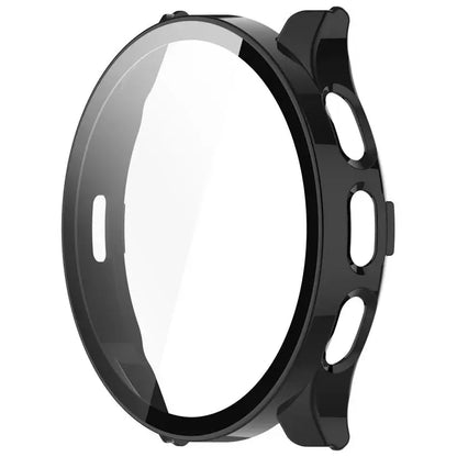 Tempered Glass Case for Garmin Venu 3/3S – Smartwatch Protective Cover with Screen Protector Bumper Shell