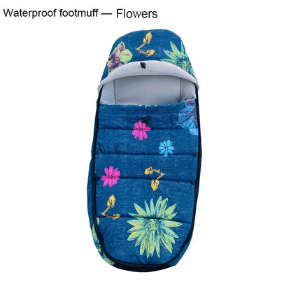 Universal Stroller Footmuff – Windproof, Waterproof & Thermal Warm, Compatible with YOYO & Bugaboo Strollers