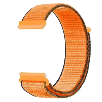 22mm Sport Nylon Loop Watch Band – Breathable Replacement Wristband for NORTH EDGE APACHE-46 Smartwatch, Durable Adjustable Strap