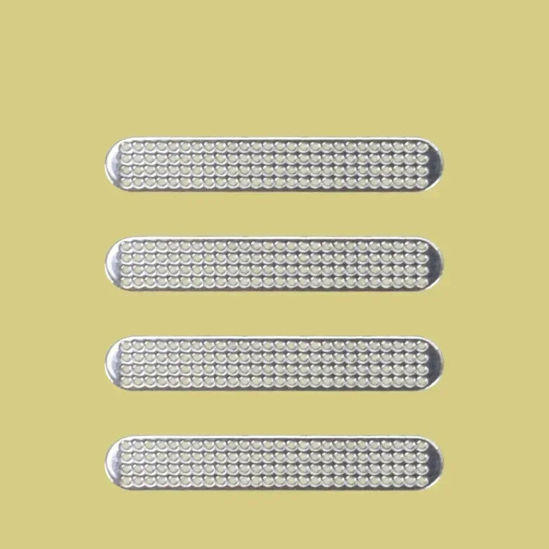 Universal Metal Mesh Anti-Dust Sticker – 1-12PCS Adhesive Net Cover for iPhone 16/15 Pro Max & Plus, Speaker Hole Protection