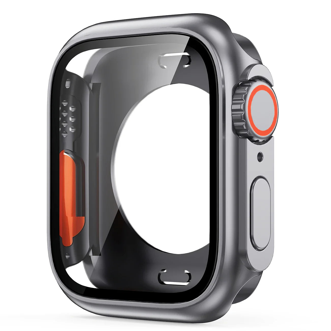 Hard PC Front & Back Screen Protector Case for Apple Watch Series 4-9 & SE/Ultra – 40mm-45mm iWatch Cover