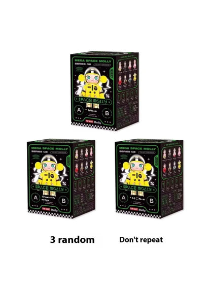 Popmart Mega Collection Space Molly 2.0 Blind Box – 100% Anniversary Replica Guess Package Collectible Figures
