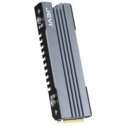 JEYI M.2 SSD Heatsink – 2280 NVMe NGFF Aluminum Cooler with Thermal Silicone Pad for Motherboard & PS5