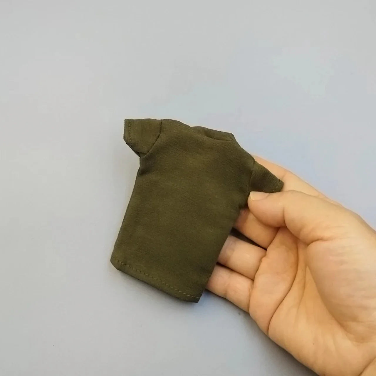 1/6 Scale Black T-Shirt for 12" (30cm) Action Figures — Male & Female DIY Model Accessories