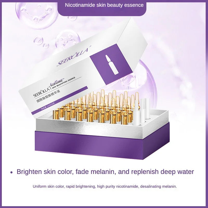 Astaxanthin Anti-Aging Facial Ampoules 28pcs – Dark Spot Removal, Pore Minimizing, Moisturizing & Fine Line Fade Serum Set