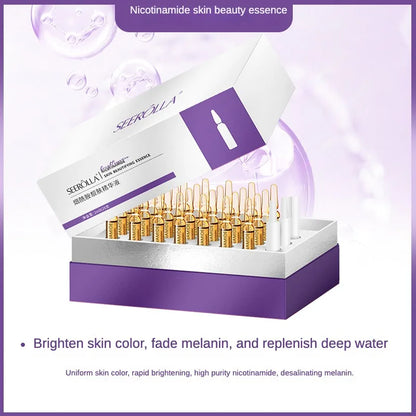 Astaxanthin Anti-Aging Facial Ampoules 28pcs – Dark Spot Removal, Pore Minimizing, Moisturizing & Fine Line Fade Serum Set