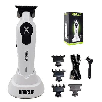 BRDCLIP X Series FA1T Professional Hair Trimmer – 7700RPM Electric Clipper with DLC Blade for Men & Barber Shop Use