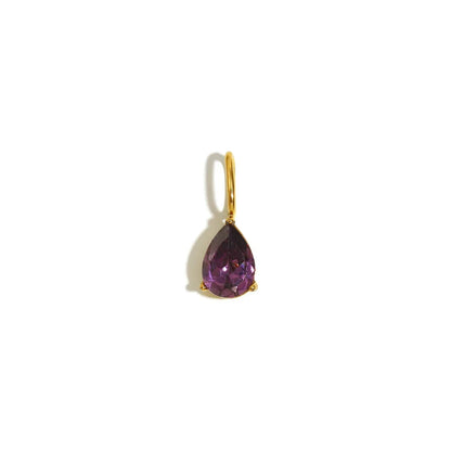 E.B.belle Colorful Zircon Waterdrop Pendant Jewelry Set for Women – DIY Handmade Necklace & Earrings Making Accessories