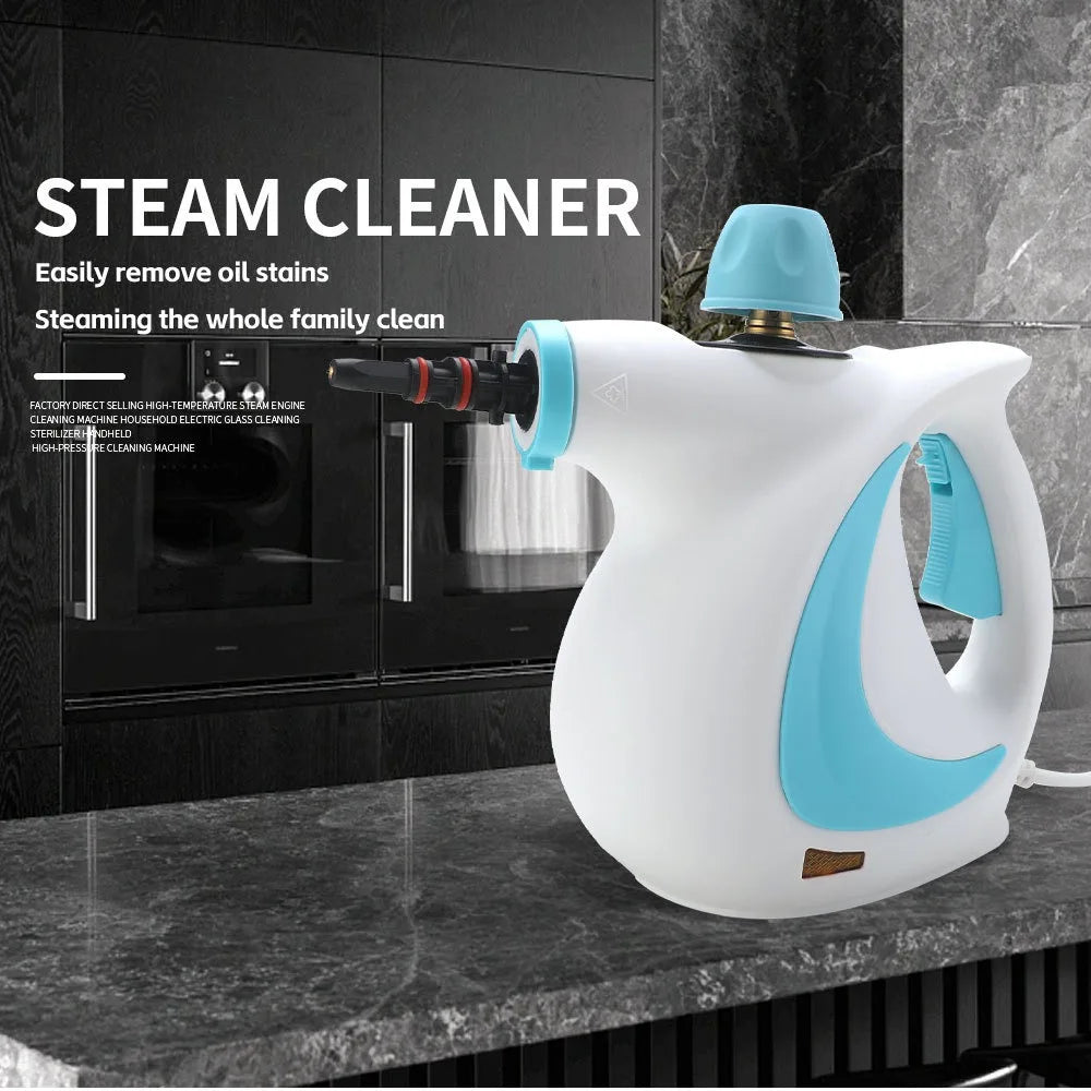 Portable High-Temperature Steam Cleaner for Home, Kitchen, and Car – Handheld Steamer with EU/US Plug