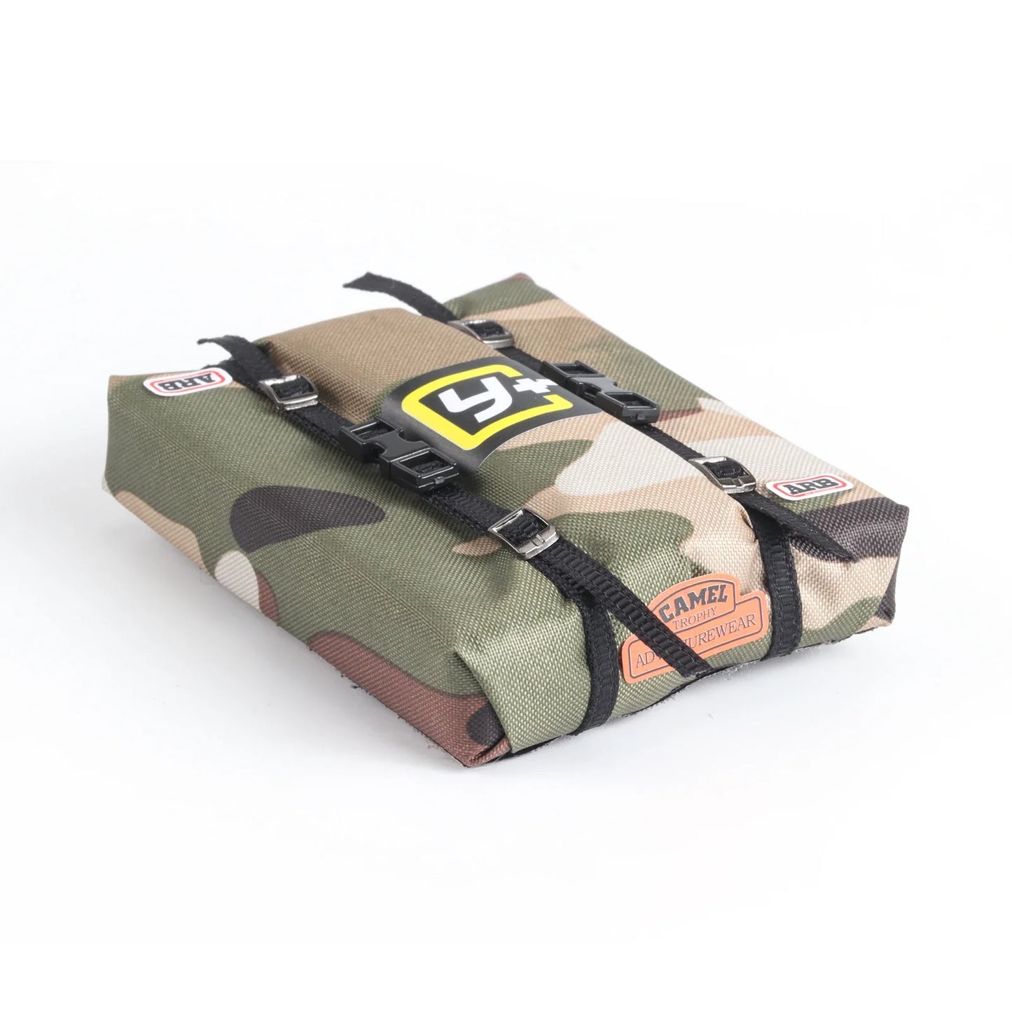 RC Crawler Simulated Tent Bag Accessory - Handmade Scale Roof Luggage Decor for 1/16 1/18 1/24 TRX4M SCX24 FCX24 Models
