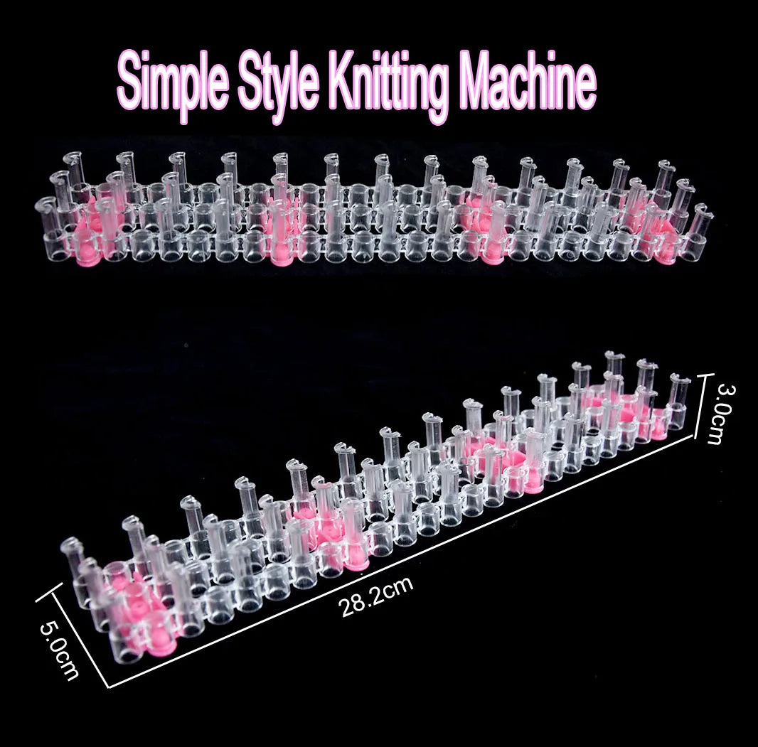 Loom Rubber Bands Bracelet Kit – DIY Woven Lacing & Knitting Craft Toy Gift for Kids