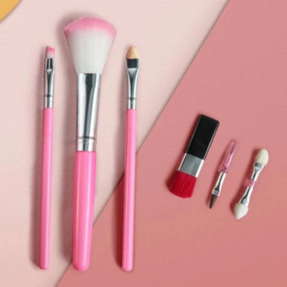 Kids Pretend Makeup Set - Princess Cosmetics Toy Kit with Lipstick & Eyeshadow for Girls