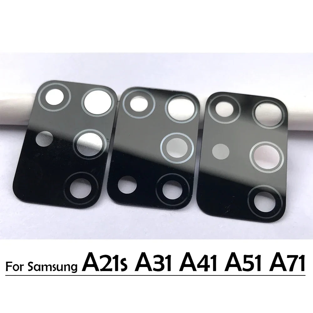 Rear Camera Glass Lens Replacement with Adhesive for Samsung M Series & A Series (M51, A10s, A20s, A12, A50s, A51, A71, M21, M31s)
